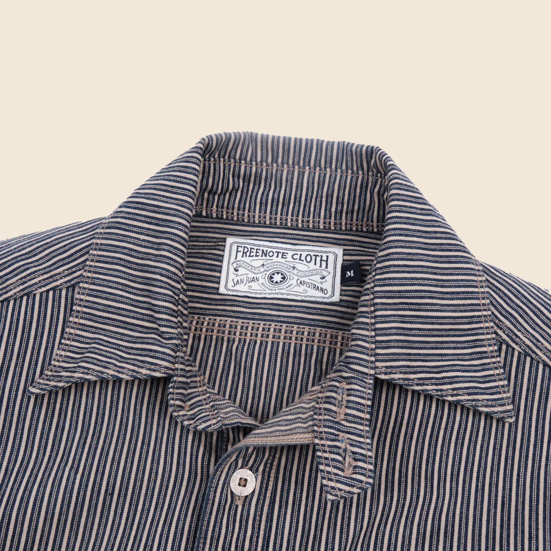 Freenote Cloth Lambert in Custom Blue Stripe – Jupiter and Main