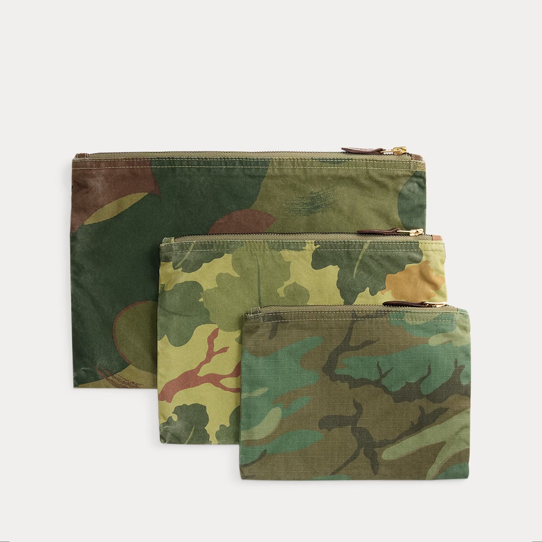 RRL 3-Piece Camo Pouch Set – Jupiter and Main