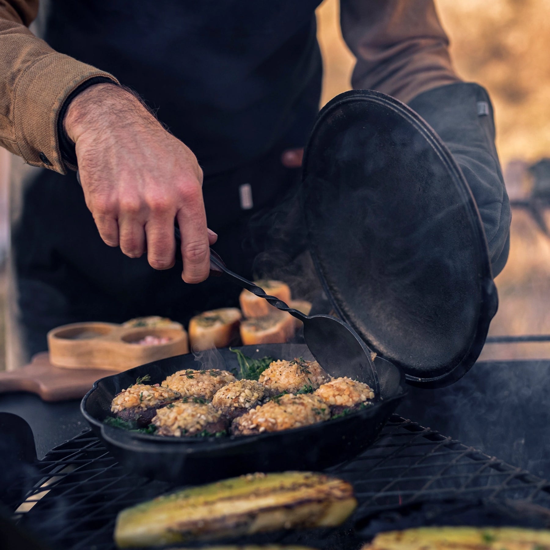 Barebones Living Cowboy Grill Chef Spoon - Thumbnail 4
