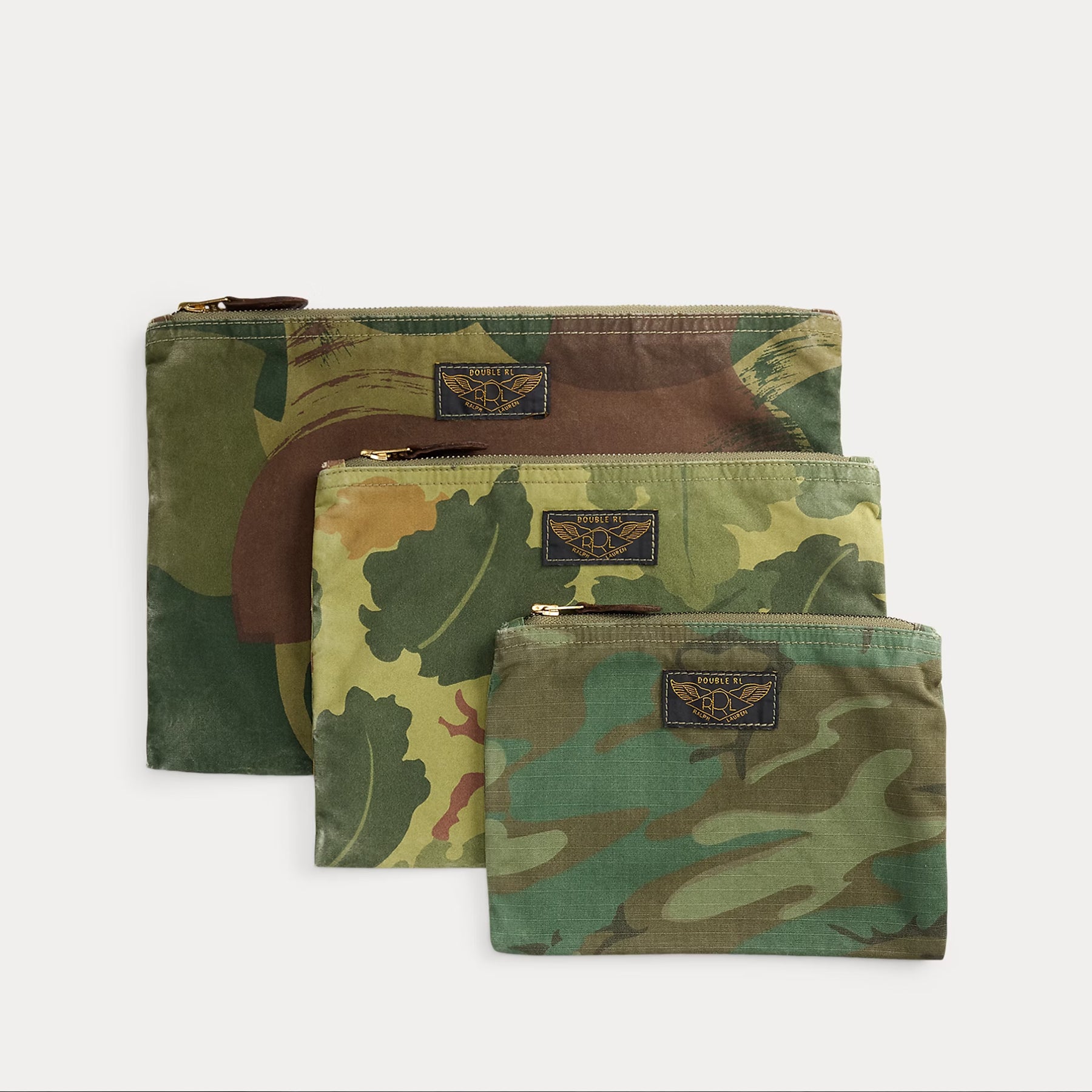 RRL 3-Piece Camo Pouch Set – Jupiter and Main